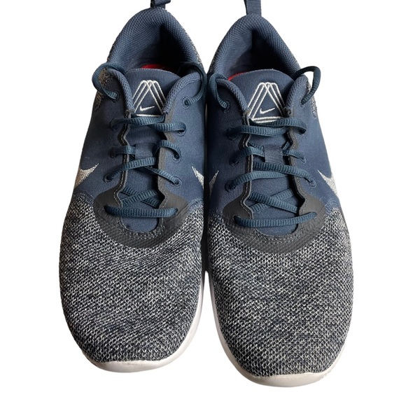 Nike Flex Running Lightweight Fly-knit Athletic Sneaker Shoe Size Mens 9.5 Blue - Picture 2 of 13